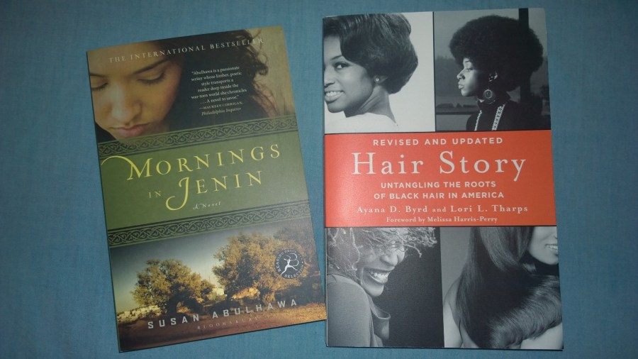 Book(s) of the Month: January - Mornings in Jenin February - Hair Story
